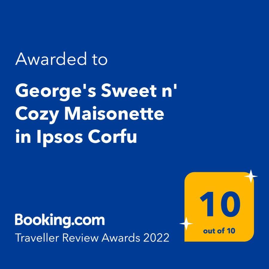 George'S Sweet N' Cozy Maisonette In Ipsos Corfu Екстериор снимка