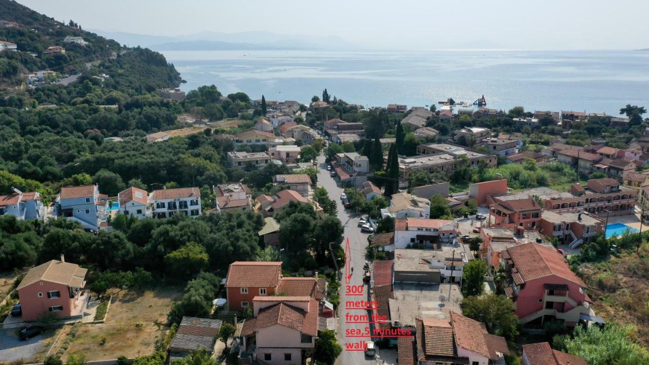 George'S Sweet N' Cozy Maisonette In Ipsos Corfu Екстериор снимка